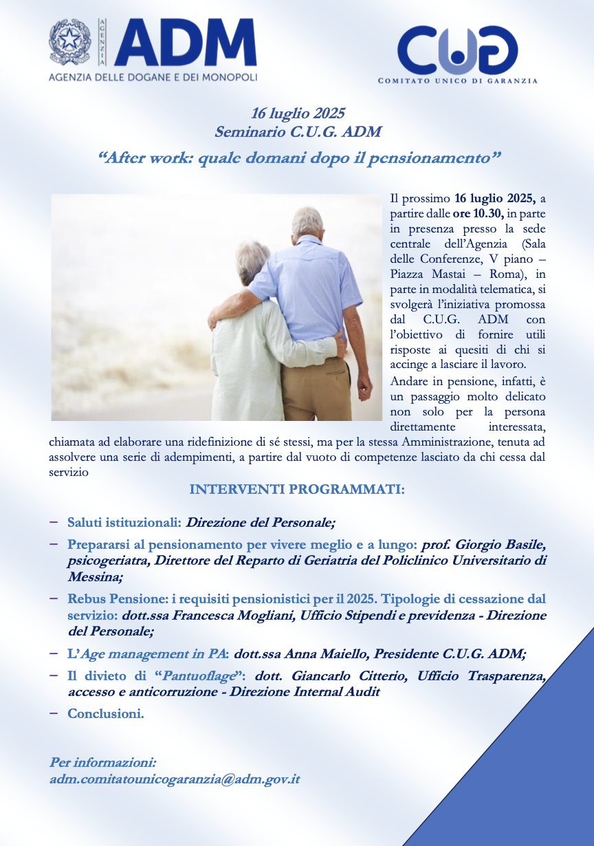 After work: quale domani dopo il pensionamento
